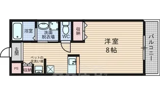 ヴァローレ桂【2階】の間取り