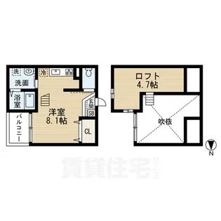GPラヴァーズ【1階】の間取り