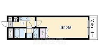 「河原町御池竹内ビルディング」【6階】の間取り