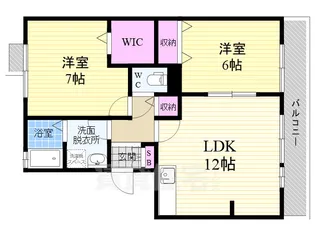 グレイス荒木【2階】の間取り