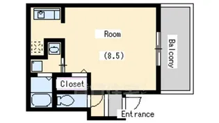 ネイクレスト三国本町【2階】の間取り