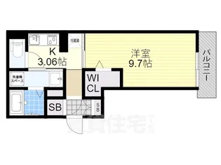 グレイスアムール【1階】の間取り