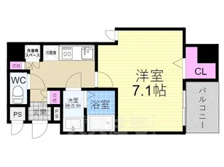 アドバンス京都デタンデュ【5階】の間取り