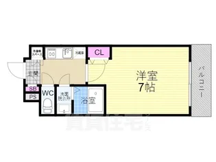 アドバンス京都デタンデュ【3階】の間取り