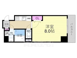 アドバンス京都デタンデュ【9階】の間取り