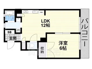 新開ビル【4階】の間取り