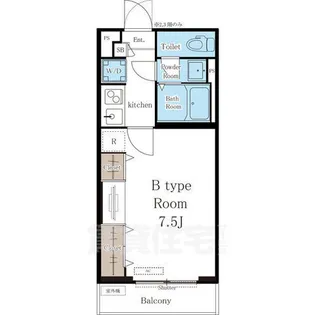 リブリ・露橋【2階】の間取り