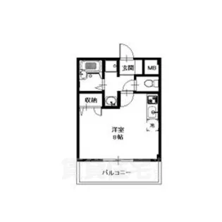 アムールMINERVA【2階】の間取り