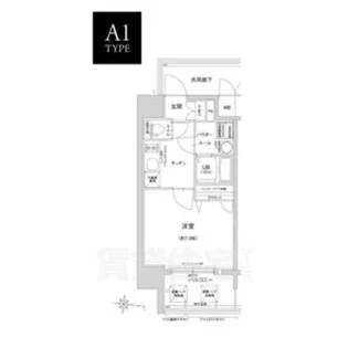 エスリード大須観音プリモ【7階】の間取り