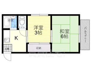 シェトア長居3【3階】の間取り