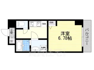 アリビオ立花3【10階】の間取り