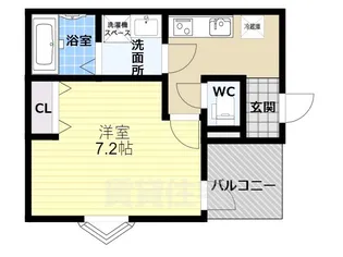 F+style 藤井寺林【1階】の間取り