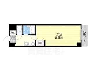 クローバーハイツ3【4階】の間取り