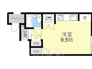 ハーツアベニュー【4階】の間取り