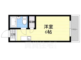 プレアール遠里小野2【4階】の間取り