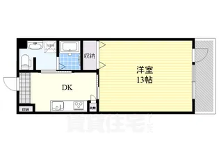 ZETTERマンション【3階】の間取り