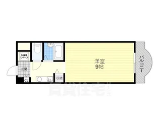 滋賀県草津市追分1丁目【マンション】の間取り