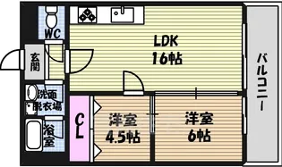 エクセレント東桜【2階】の間取り