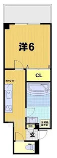 プリオーレ衣笠【1階】の間取り