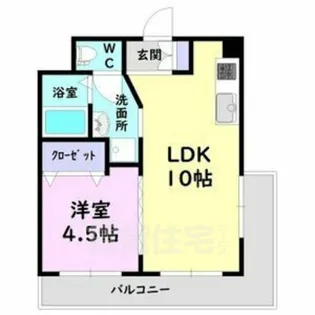 エムズハウス栄【8階】の間取り