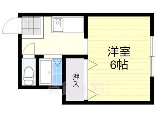 福寿コーポ【2階】の間取り