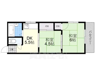 メゾン和光【4階】の間取り