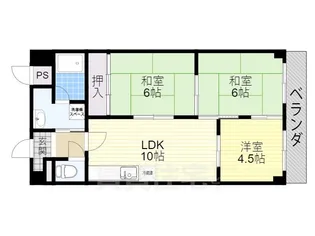 SUNミネマツ【6階】の間取り