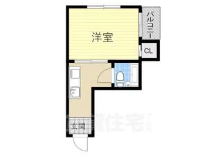 メモリアルタウンA棟【4階】の間取り