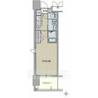 愛知県名古屋市西区菊井2丁目【マンション】の間取り