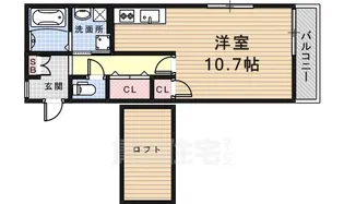 KTIレジデンス武庫川1【1階】の間取り