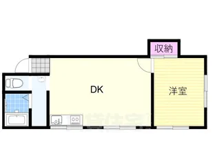 クレスト姫里【2階】の間取り