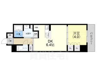 神戸元町Noah【9階】の間取り