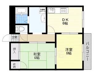 アートコンフォート【2階】の間取り
