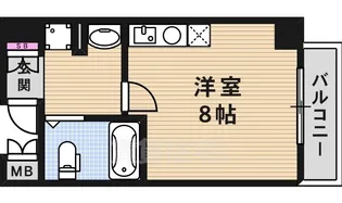ペペル善源寺【5階】の間取り