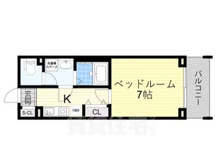 グランカーサ緑地公園【2階】の間取り