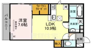 estrela【1階】の間取り