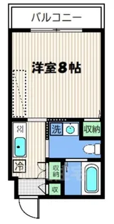 Gladvis清水五条【2階】の間取り