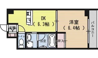 アンシャンテ【6階】の間取り