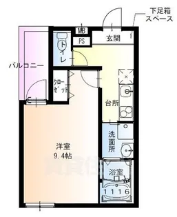 フジパレス今川駅東Ⅰ番館【1階】の間取り