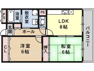 ラヴアンヌ・コート【2階】の間取り