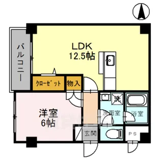 フラッツセンチュリー【3階】の間取り