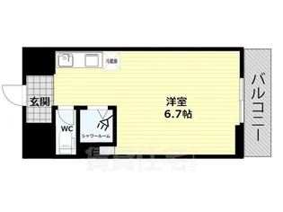 サイト烏丸三条町【3階】の間取り