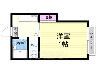 ハイツささや【2階】の間取り