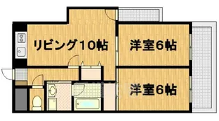ハミング西浦【5階】の間取り