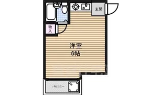 コーポ今池南【2階】の間取り