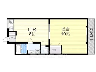 家の森ハイツ【1階】の間取り