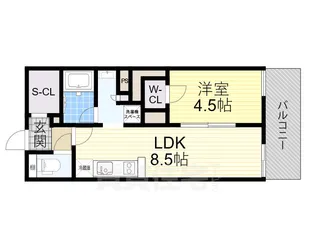 PHOERME TENNOJI East【3階】の間取り