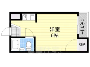 ビッグバーンズマンション高殿【3階】の間取り