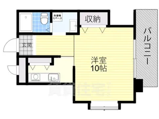 ブエナビスタ【203号室】の間取り