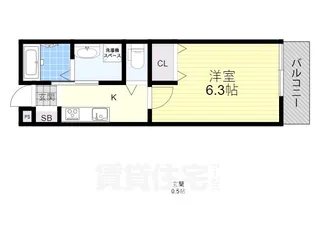 ISE-Grand 豊中【2階】の間取り